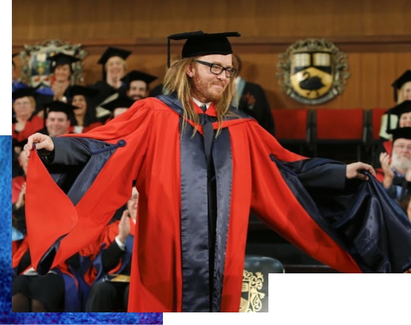 Tim Minchin on accepting honary degree