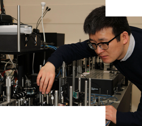 Man working on machine